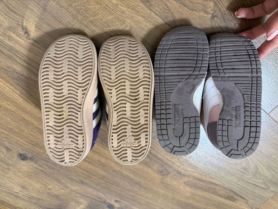 Продавам 2 чифта детски обувки Adidas & Puma