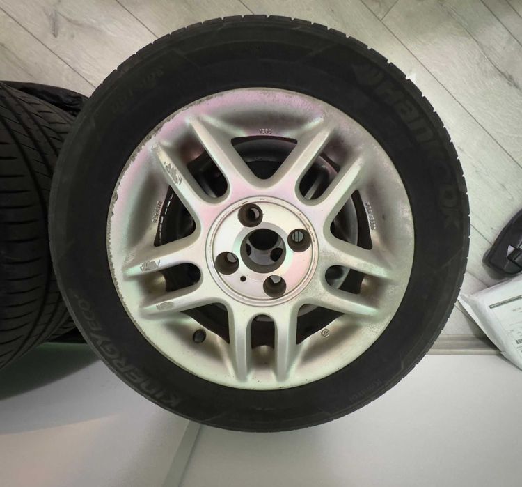 185 60 r14 anvelope vara hankook + jante 4x100 r14