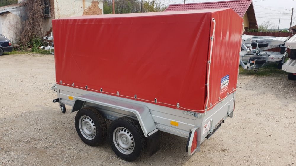 Remorca 750kg, RYDWAN Euro C- 750/D2(250 cmX130cm) , 2 axe, , OFERTA!