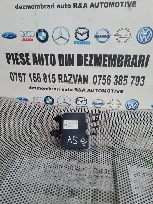 Pompa Modul Unitate ABS Audi A4 B8 A5 2.0 Tdi Euro 5 Cod Motor CJC Cutie Automata NYM An 2012-2013-2014-2015 Cod 8K0907379CN Volan Stanga Dezmembrez A