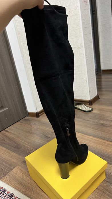 Весенние ботфорты за 5000тг