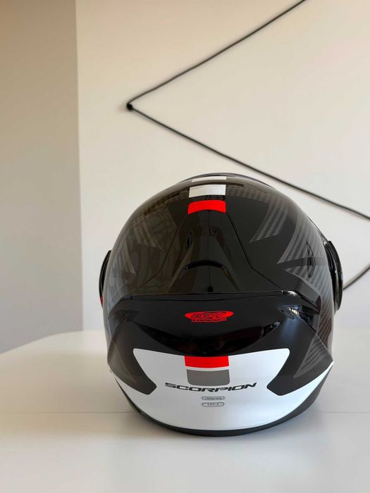 Scorpion ADX-2 CAMINO Black/Silver/Red XL