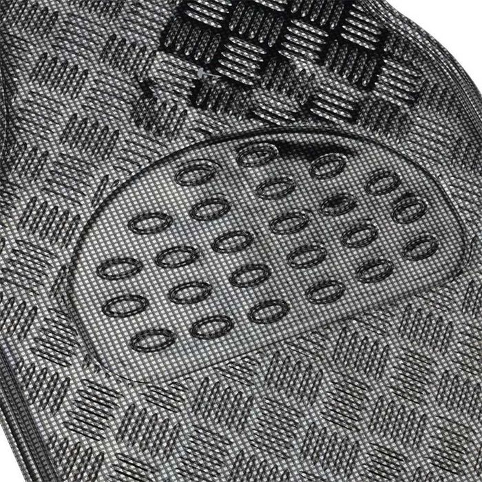 Универсални стелки с метален ефект - Карбон 4 броя.