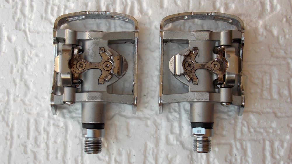 pedale SPD Shimano PD-M324 bicicleta mtb duraluminiu sosea