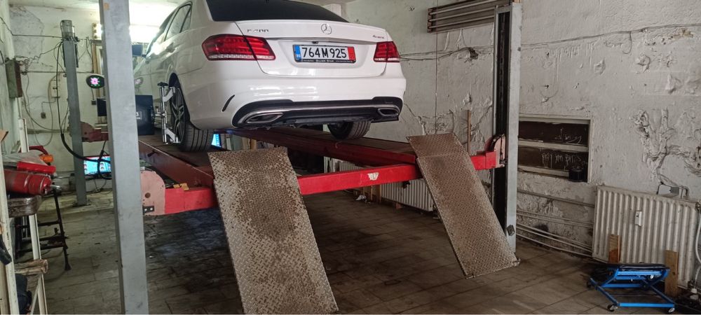 Стенд за реглаж преден и заден мост + 4 колонен подемник
