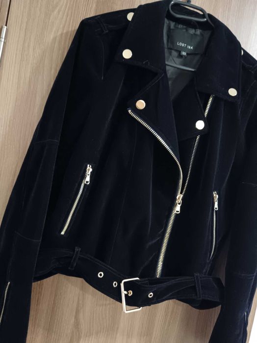 Дамско  яке  байкър