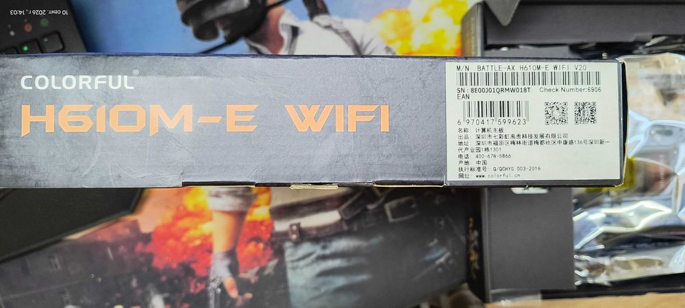 Новые платы H 610M-E WIFI