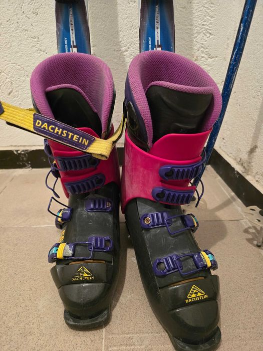 Ски CROSS X2, ски обувки Dachstein и щеки Cober