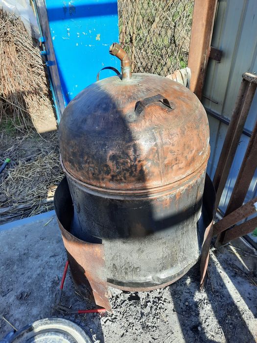 Cazan de tuica din cupru