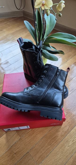 Боти s.Oliver черни