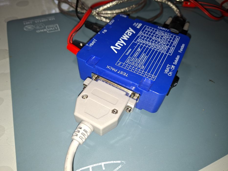 Samsung Phone tester Jig  Anyway S 103,cu cabluri si încărcător