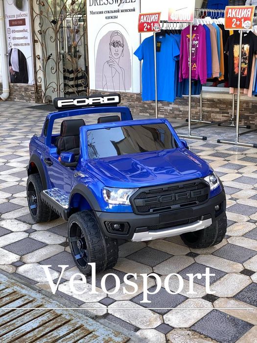 Новый лицензированный Детский автомобиль FORD RAPTOR модель F150