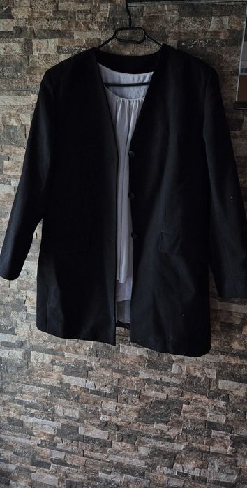 Sacou elegant negru marimea XL