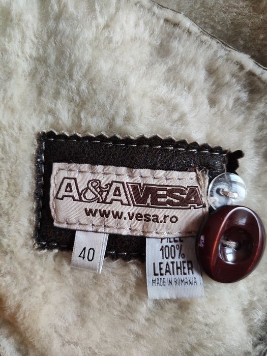 Cojoc piele naturala Vesa, marimea 40