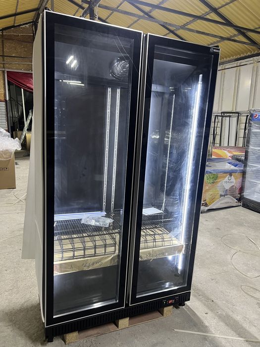 Vitrina frigorifica dubla 2 usi, 112x65x200 cm, LED, R290