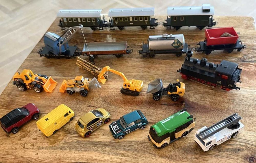 ел влакче мерклин ho диорама  макет