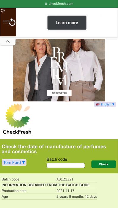 Parfum Tom Ford Black Orchid Unisex 100 ml ORIGINAL