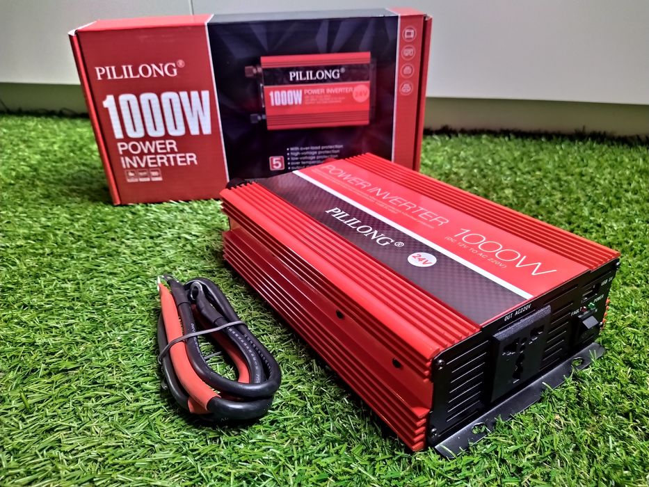Invertor solar 24V 1000W ,USB, 220v PUTERE REALA!