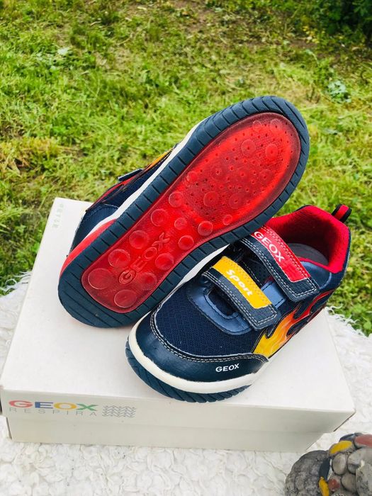 Adidasi baiat GEOX-marimea 32,inter0,51cm,ca Piele Salomon,Adidas,Nike