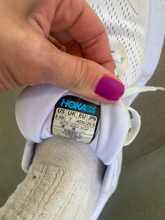 Sneakers Hoka albe