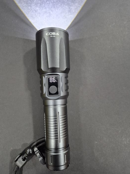 Мощен алуминиев LED фенер 3000m, COBA CB-Х86
