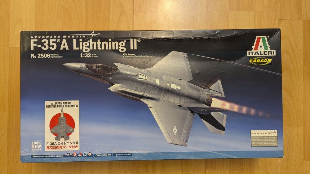 Lockheed Martin F35A Lightning 2 scara 1:32