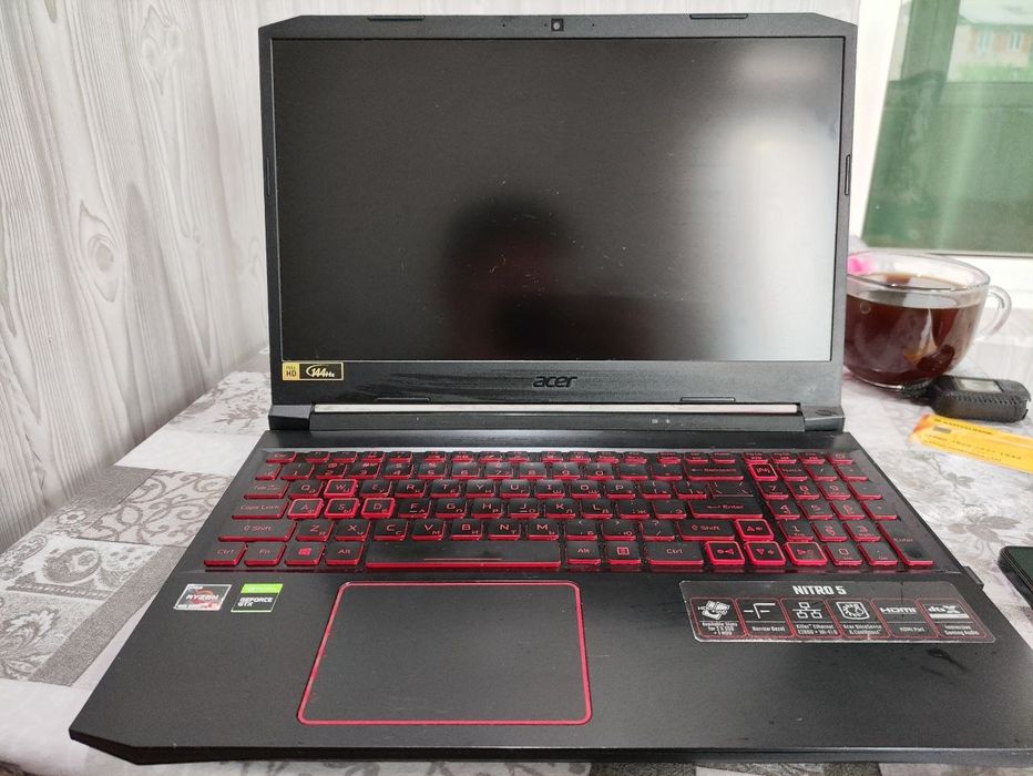 Aser Ryzen 5 игровой ноутбук идеально состояние вариантгаям чкарберама