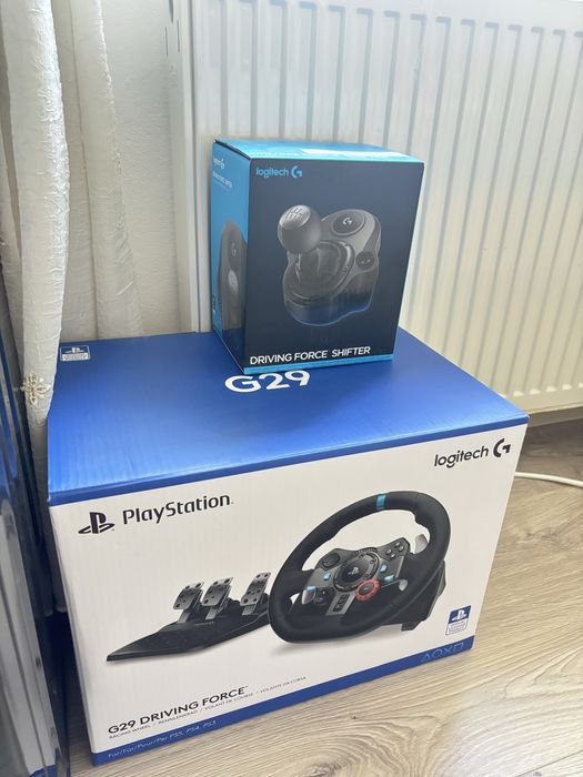 Vand Logitech G29 cu suport si schimbator