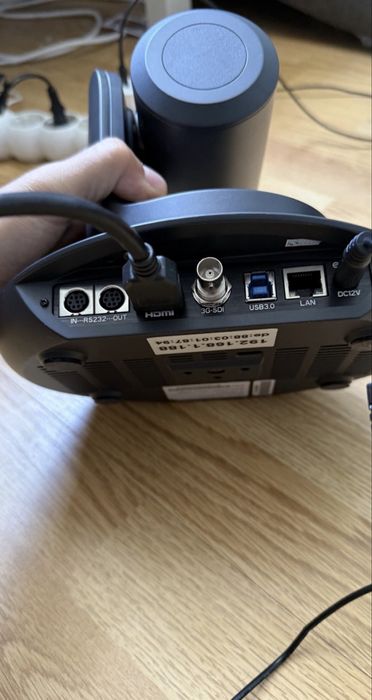 Cameră PTZ EVERET EVP220 Full HD | HDMI | USB 3.0 | LAN | 3G-SDI | Funcționează perfect