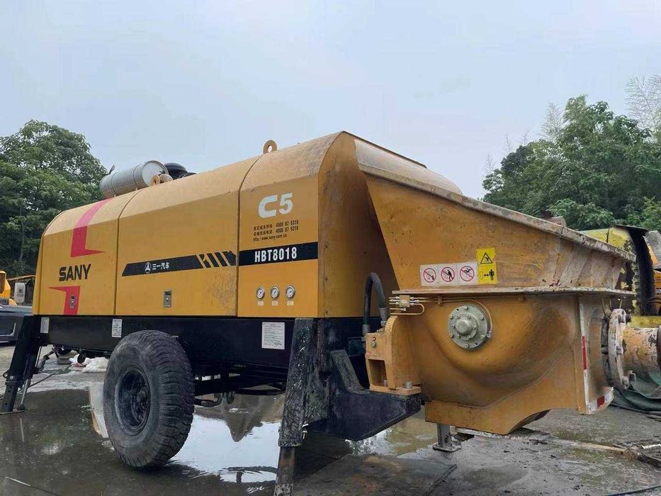 Стационарный бетононасос SANY HBT8018S-5S  Продажа и аренда