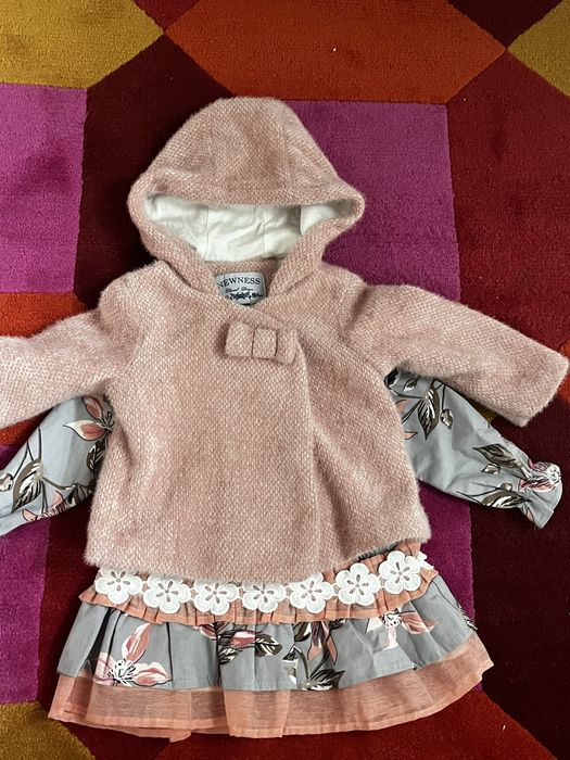 Рокля и Палто от Точица 80см