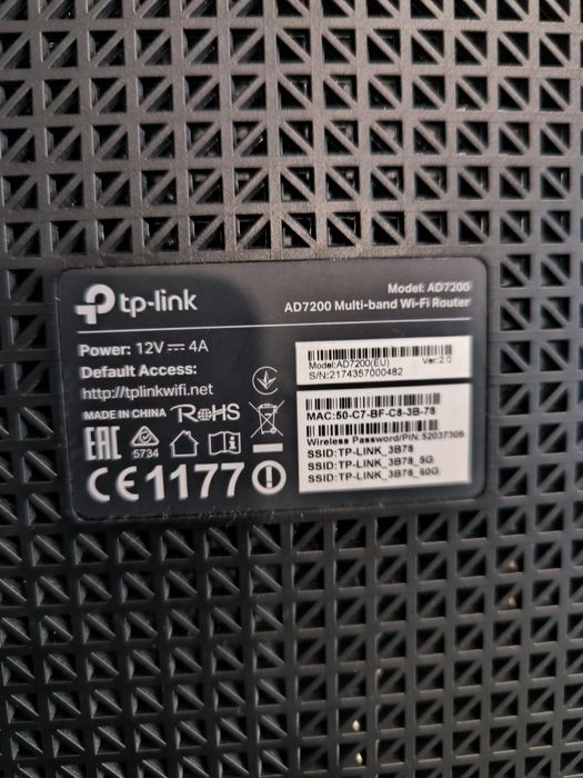 Router wireless tenda AD7200