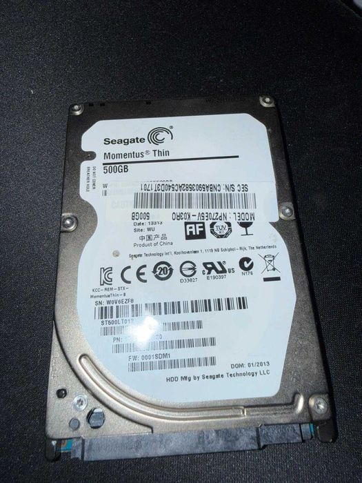 hdd 500 gb , folosit