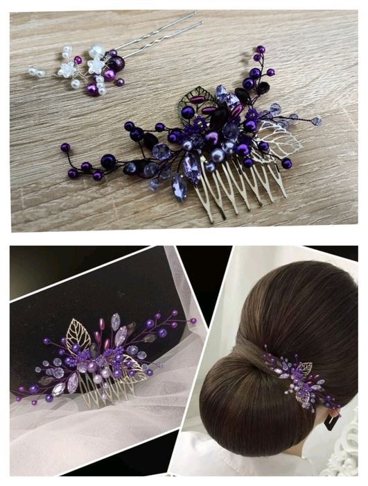 Rochie catifea mov cu paiete + cadou NOU