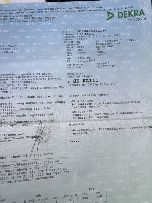 Dacia Duster An 2011-1,5 DCI 110 cp -Clima  -Euro 5 /Model Prestige