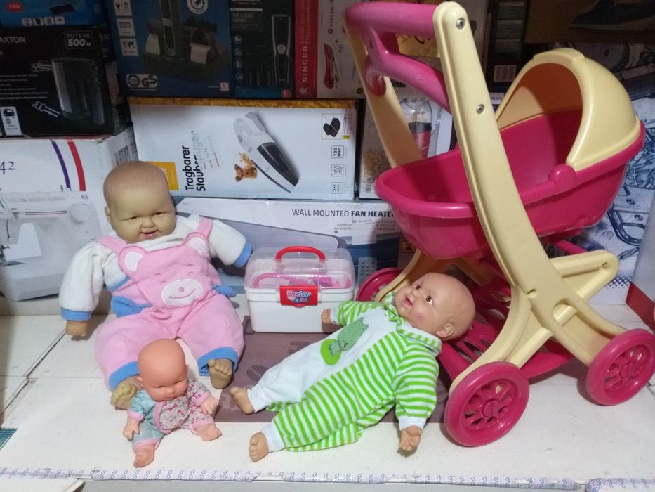 Carucior si Bebelusi Jucari Copii