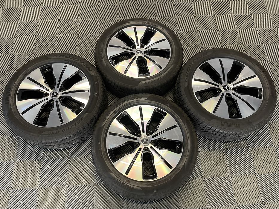 Set Roti Jante Mercedes ML GLE GLC Anvelope 235 55 R19 255 50 R19 M+S