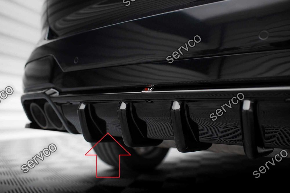 Pachet Set Splitter Exterior Lip Prelungiri Body kit tuning Bmw X3 M F97 Facelift 2021- v3 - Maxton Design
