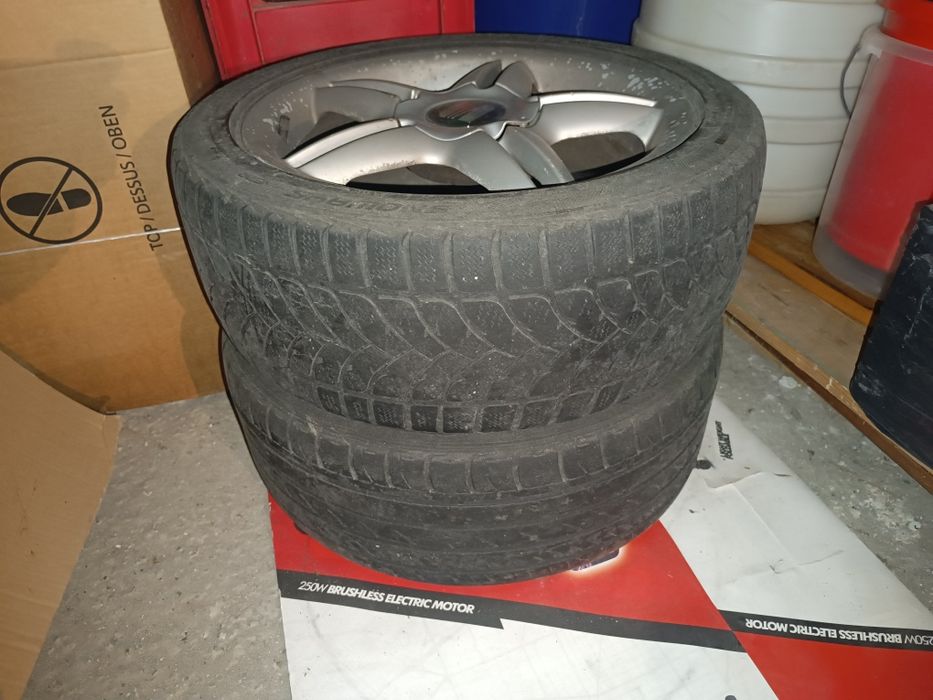 Set Jante Aliaj R17 + Anvelope Vară 225/45 R17 – Stare Foarte Bună