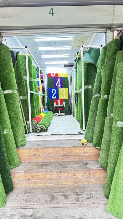 Искусственный газон жасанды газон