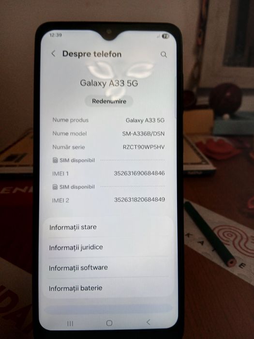 Samsung a33 5g impecabil