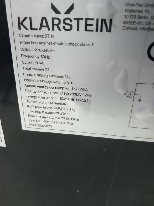 SUPER OFERTA Congelator 31 litri