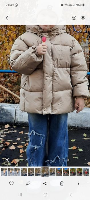 Детская курточка весна-осень