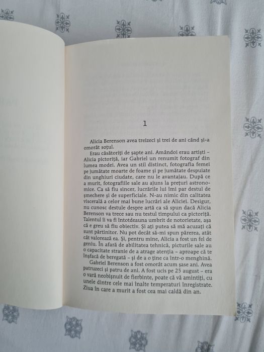 Pacienta tacuta- Alex Michaelides