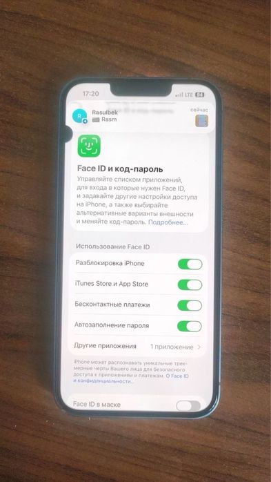 Iphone 13 umuman ochilmagan usta kormagan