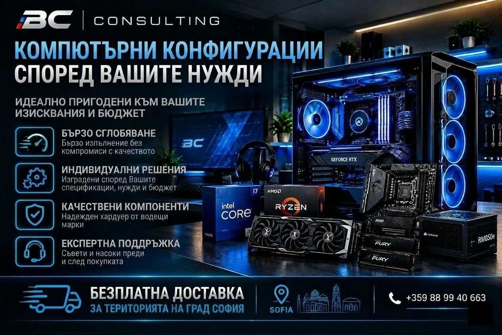 Създаване на компютърни конфигурации
