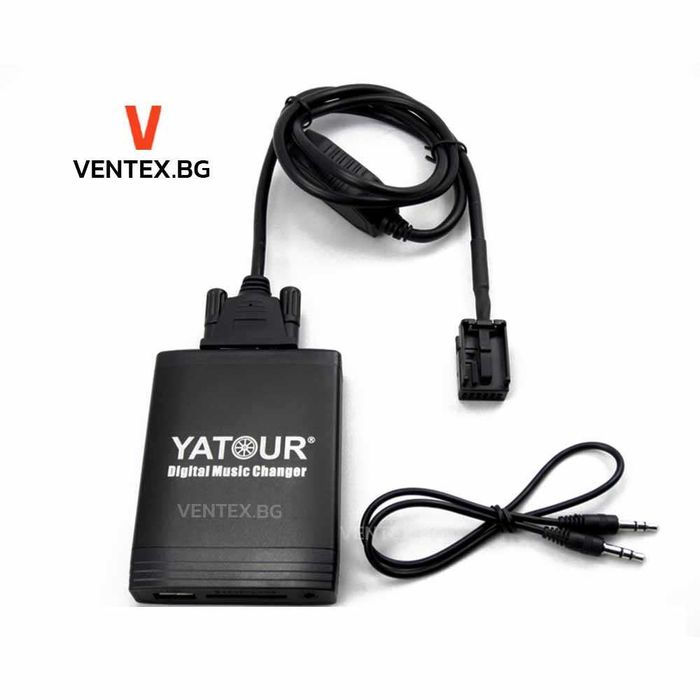 YATOUR дигитален чейнджър за Peugeot 307, 308, 207, 407 USB и AUX RD4