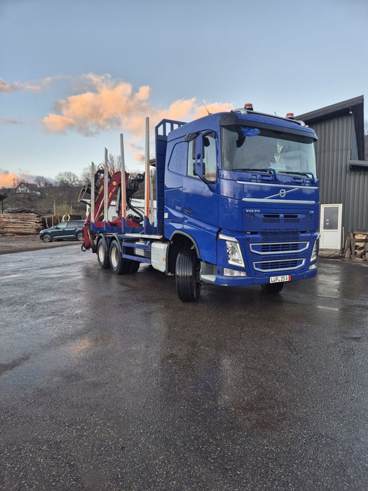 Volvofh 500 ..transport forestier.. lemn..macara