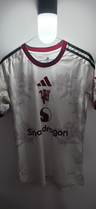 Tricou footbal player version manchester united sezon 26-27 third away kit( al treilea tricou de deplasare)