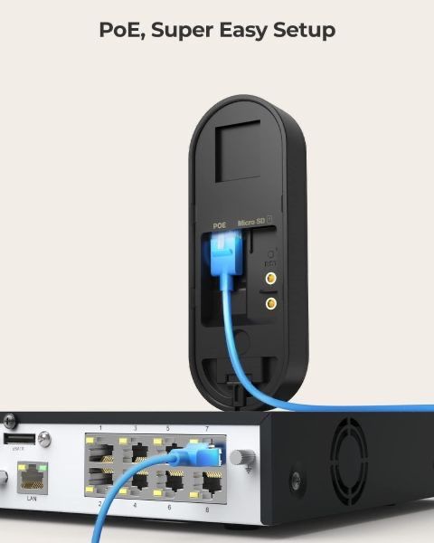 ,,Reolink” Video Doorbell PoE(D340P)